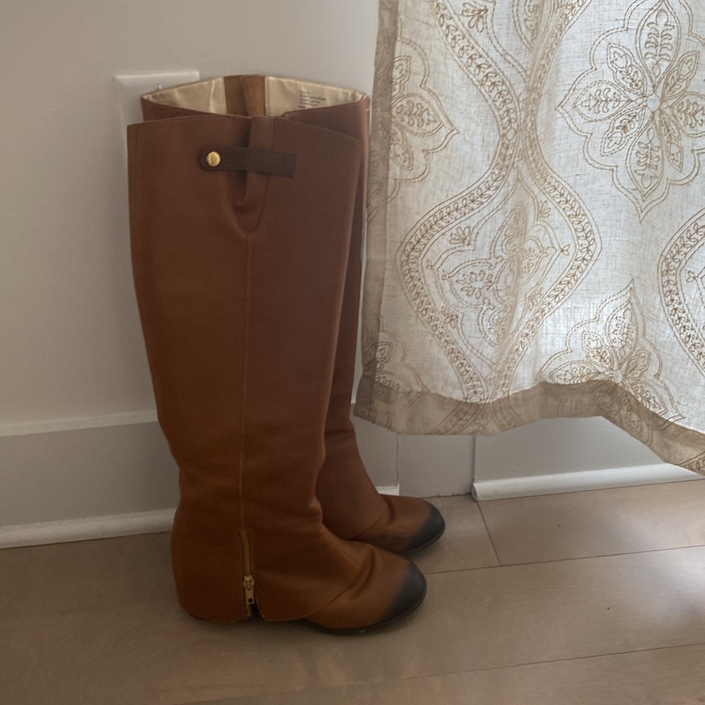 gorgeous knee high Joyfolie Frankie boots size 9 need new heel sole - Picture 3 of 6